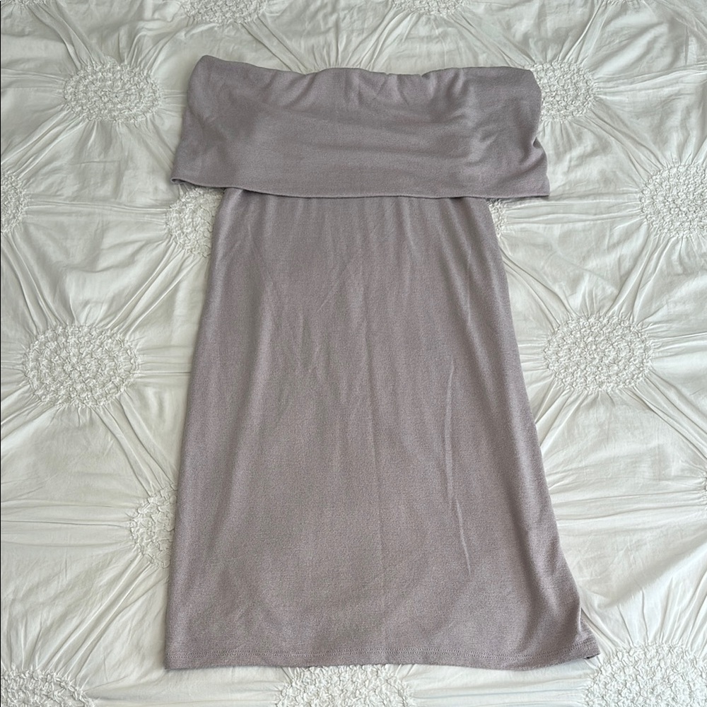 Aritzia Wilfred off shoulder light purple Dress